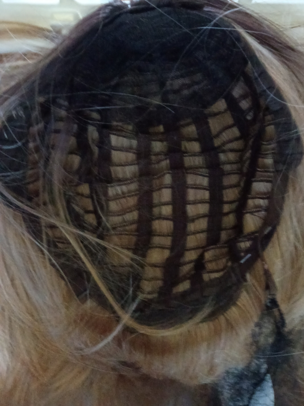 Blonde Medium Length Wig